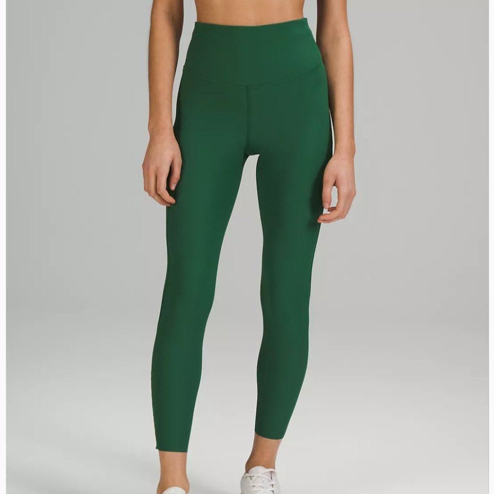 Lululemon Everglade Base Pace High-Rise Ribbed Tight 25"